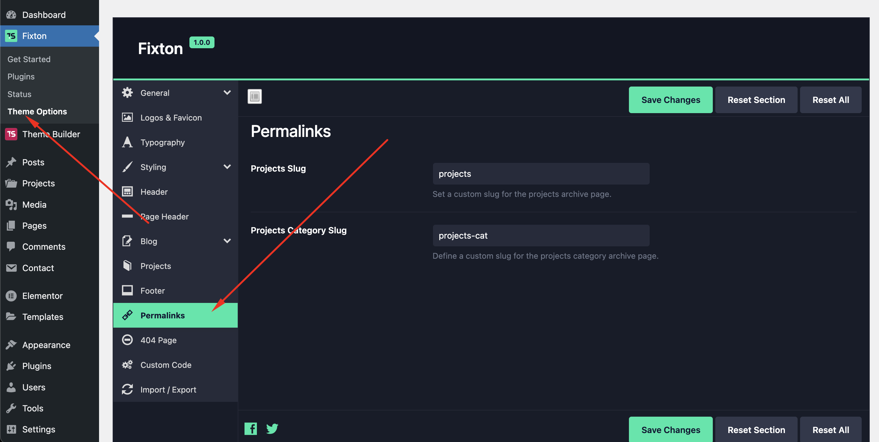 permalink-setting