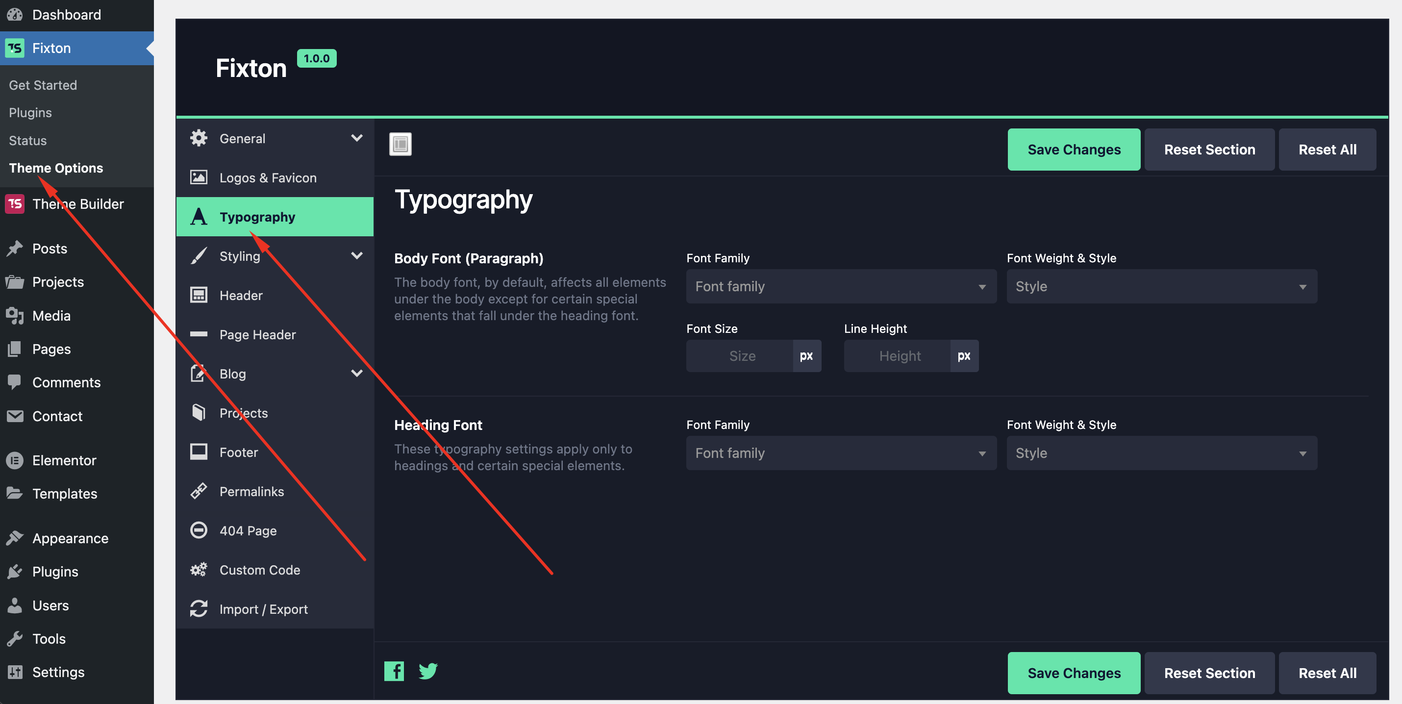 typography-setting